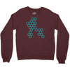six hexagonal best trending Crewneck Sweatshirt
