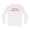 she's my sweet potato Long Sleeve Shirts