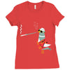 bird and loathing Ladies Fitted T-Shirt