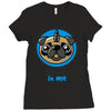 believe in pugcorns Ladies Fitted T-Shirt
