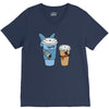think of a wonderful thought V-Neck Tee