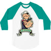 go vegan 5 3/4 Sleeve Shirt