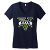 five logo Women's V-Neck T-Shirt