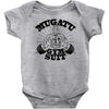 mugatu gym suit Baby Bodysuit