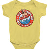 bacon beach Baby Bodysuit