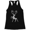 christmas deer Racerback Tank