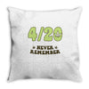never remember Throw Pillow