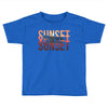 Sunset Toddler T-shirt