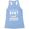i have two titles aunt and dogmom and i rock them both Racerback Tank