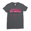 On Wednesdays We Smash The Patriarchy Ladies Fitted T-Shirt