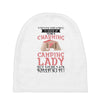 camping lady Baby Beanies