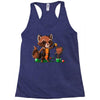 rocket around the Racerback Tank