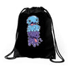 melty cream Drawstring Bags