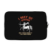 i may be wrong but i highly doubt it i'm a sagittarius Laptop sleeve
