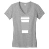 coffee (2) Women's V-Neck T-Shirt