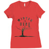 Winter (f77) Ladies Fitted T-Shirt