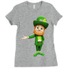 DABBİNG LEPRECHAUN Ladies Fitted T-Shirt