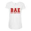 BAE Best Aunt Ever Maternity Scoop Neck T-shirt
