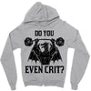 ancient swole'd dragon (black) Zipper Hoodie