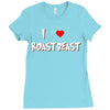 roast beast Ladies Fitted T-Shirt