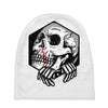 skull hexagon Baby Beanies
