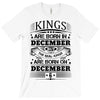 Real Kings Are Born On December 6 T-Shirt