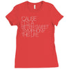 the verve bitter sweet symphony Ladies Fitted T-Shirt