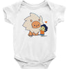 bffs (steven and lion) Baby Bodysuit