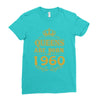 queens are born in 1960 Ladies Fitted T-Shirt