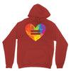 Rainbow Equality Heart Hoodie