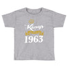 kings are born in 1963 Toddler T-shirt