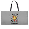 i do it for the pizza Weekender Totes