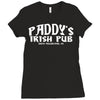 paddy's irish pub Ladies Fitted T-Shirt