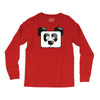 panda pixel Long Sleeve Shirts