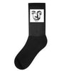 salvador dali face surrealist artist Socks