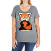 fox Ladies Curvy T-Shirt