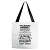 I Am An August Women Tote Bags