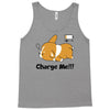 corgi cute puppy low battery charge me Tank Top