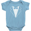 tuxedo fancy dress funny Baby Bodysuit