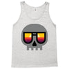 sunset skull Tank Top