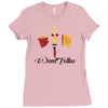 wood fellas Ladies Fitted T-Shirt