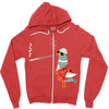 bird and loathing Zipper Hoodie