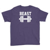new beast dumbbell muscle Youth Tee