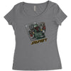 selfett Women's Triblend Scoop T-shirt