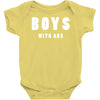 boys with abs Baby Onesie