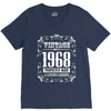 vintage made in 1968 perfectly aged a living legend V-Neck Tee