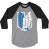 wings of freedom 3/4 Sleeve Shirt