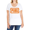 Pubg Logo Ladies Curvy T-Shirt