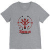 Zelda Glowing Sheikah Eye V-Neck Tee