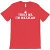 trust me, i'm mexican   spanish latino mexico mexicano text pride tee T-Shirt
